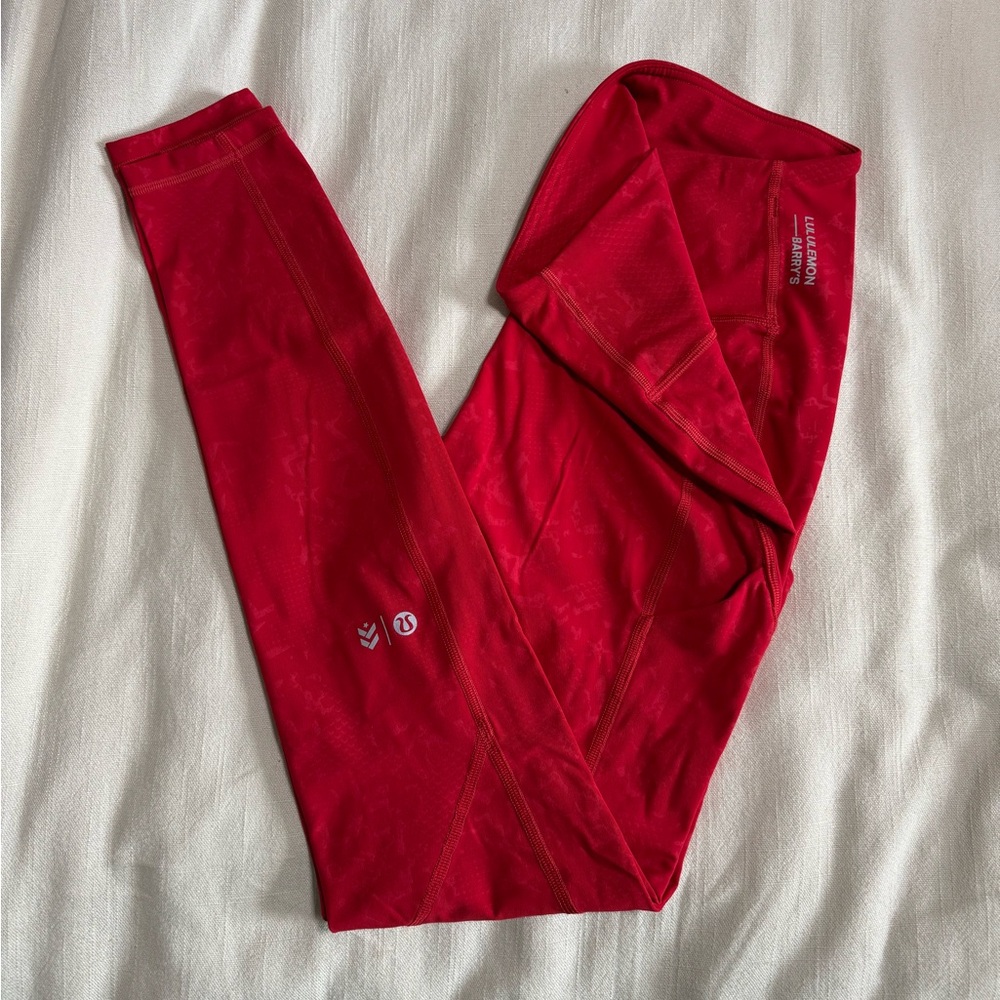 Lululemon x Barry’s Bootcamp Align High-Rise Leggings - Red Designed